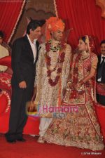 Shahrukh Khan at Saurabh Dhoot and Radhika Singal_s wedding in Turf Club on 16th Feb 2010 (6).JPG